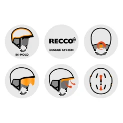 Casco con visiera Cairn Rise Visor Pure Mat Black Photo