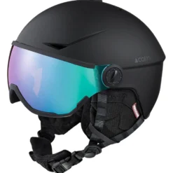 Casco con visiera Cairn Rise Visor Pure Mat Black Cameleon
