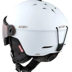 Casco con visiera Cairn Rise Visor Pure Mat White Photo