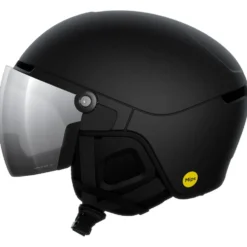 Casco con visiera Poc Obex Visor Uranium Black Matt Clarity Universal Partly Sunny Silver