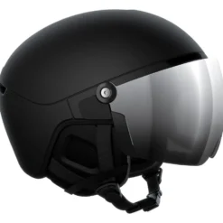Casco con visiera Poc Obex Visor Uranium Black Matt Clarity Universal Partly Sunny Silver