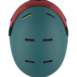 Casco con visiera Salomon Orka Visor North Atlantic Flash Red