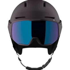 Casco con visiera Salomon Osmo Pro Night Shade Sigma Photo Sky Blue