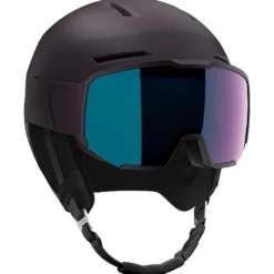 Casco con visiera Salomon Osmo Pro Night Shade Sigma Photo Sky Blue