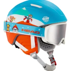 Casco Head Mojo Set Paw Silver Red
