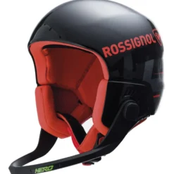Casco Rossignol Hero Giant Impacts Fis + Chinguard Black