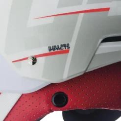 Casco Rossignol Hero Slalom Impacts + Chinguard White