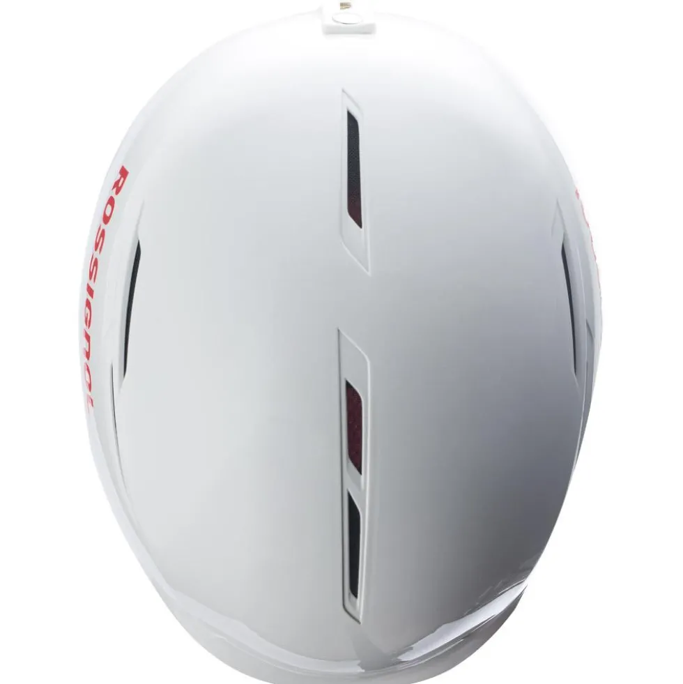 Casco Rossignol Hero Slalom Impacts + Chinguard White
