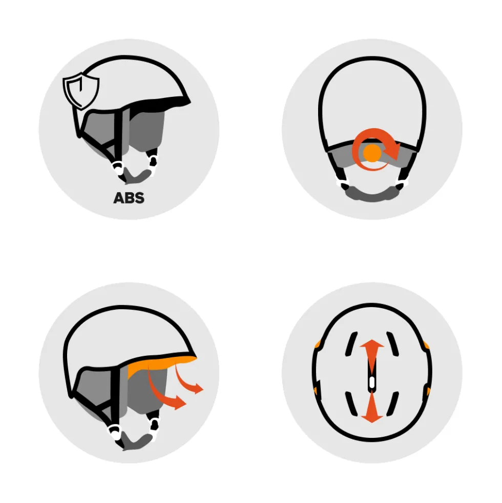 Casco Rossignol Templar Impacts Women White