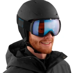 Casco Salomon Pioneer Lt Black Silver