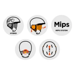 Casco Smith Liberty Mips Matte Lunar Fog