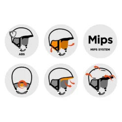 Casco Spy Lil' Galactic Mips Matte Bubble Gum
