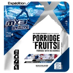 Cibo liofilizzato MX3 Nutrition Porridge Fruits Rouges 110 g