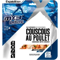 Cibo liofilizzato MX3 Nutrition Couscous Au Poulet 130 g.