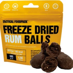 Cibo liofilizzato Tactical Foodpack Boules au rhum lyophilisées 40g