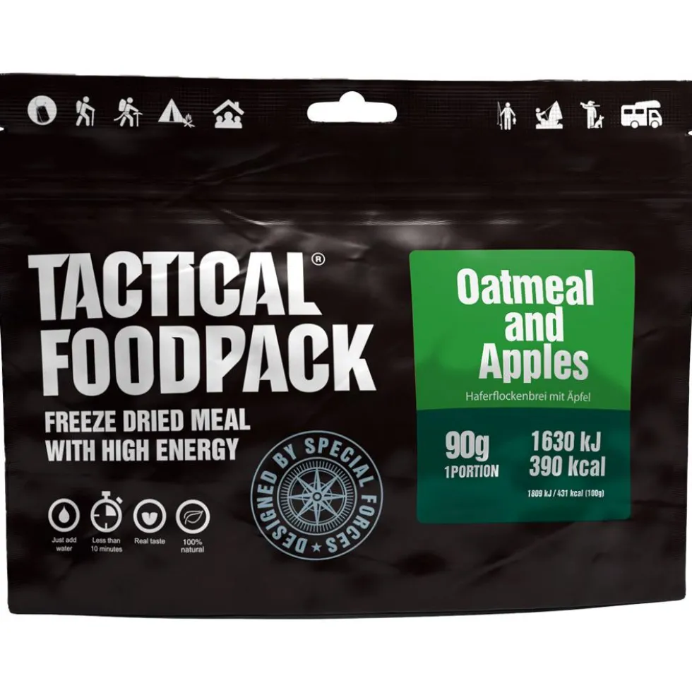 Cibo liofilizzato Tactical Foodpack Avoine et Pommes 90g