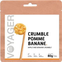 Cibo liofilizzato Voyager Crumble Pomme-Banane 80 g.