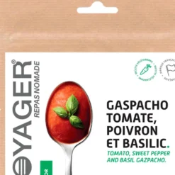 Cibo liofilizzato Voyager Gaspacho Tomate, Poivron Et Basilic 50 g.