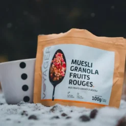 Cibo liofilizzato Voyager Muesli Granola Fruits Rouges 100 g.
