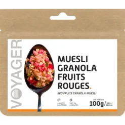Cibo liofilizzato Voyager Muesli Granola Fruits Rouges 100 g.