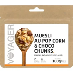 Cibo liofilizzato Voyager Muesli Pop Corn & Choco Chunks 100 g.