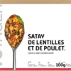 Cibo liofilizzato Voyager Satay De Lentilles Au Poulet 100 g.