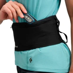 Cintura da corsa Black Diamond Distance Run Belt Black