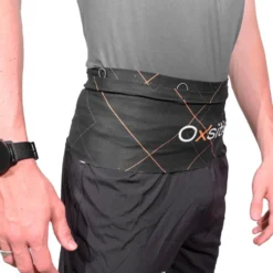 Cintura da corsa Oxsitis Slimbelt Gravity Black Orange