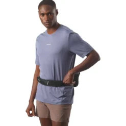 Cintura da corsa Salomon Cross Belt 2 Bottles Black