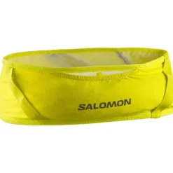 Cintura da corsa Salomon Pulse Belt Sulphur Spring Glacier Grey