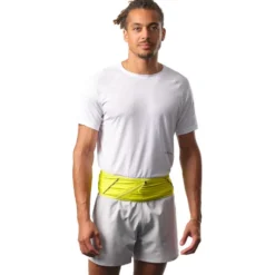 Cintura da corsa Salomon Pulse Belt Sulphur Spring Glacier Grey