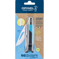 Coltelli Opinel N°8 Outdoor Blister Soft Bleu