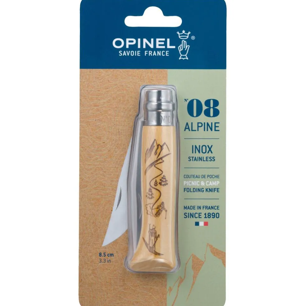 Coltelli Opinel N°8 Sport Grave Blister Ski