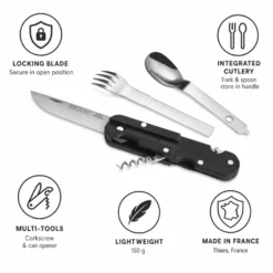 Coltelli TB Outdoor Bivouac Set Noir