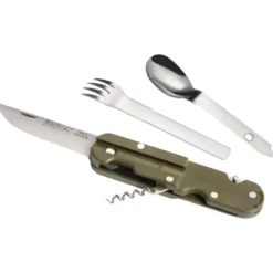 Coltelli TB Outdoor Bivouac Set Blister Kaki