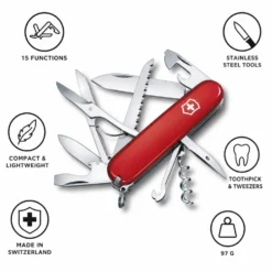 Coltelli Victorinox Huntsman Mat Red