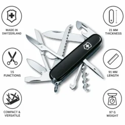 Coltelli Victorinox Huntsman Black