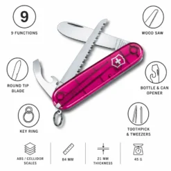 Coltelli Victorinox My First Victorinox + Scie Rose Translucide