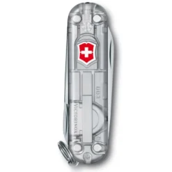 Coltelli Victorinox Signature Lite Silvertech Grey Argent Translucide