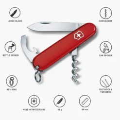 Coltelli Victorinox Waiter Red