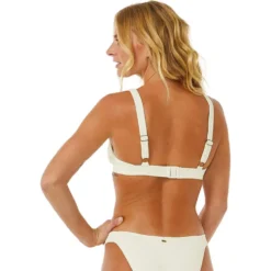 Costume da bagno Rip Curl Brassière Dreams Adjustable Halter Off White