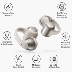 Cuffie Shokz OpenDots One Gris