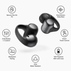 Cuffie Shokz OpenDots One Noir