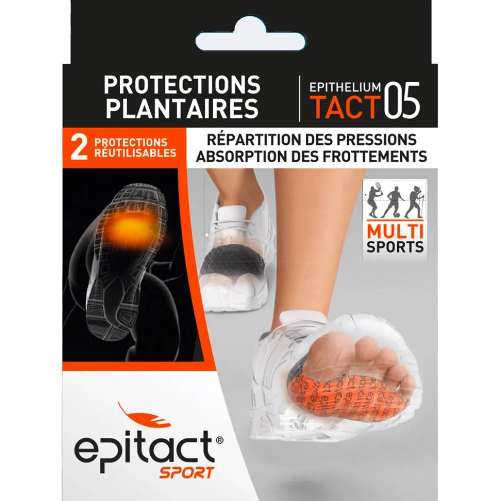 Cura piedi Epitact Protection Plantaires Sport Black