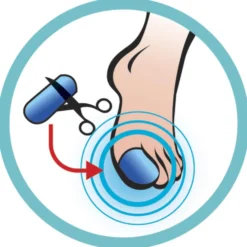 Cura piedi Sidas Gel Toe Cap Bleu