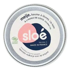 Cura viso Sloe Meije Baume À Lèvres Réparateur Noix De Coco