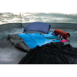 Cuscini Cocoon Air Core Hood Camp Pillow Dark Indigo Grey