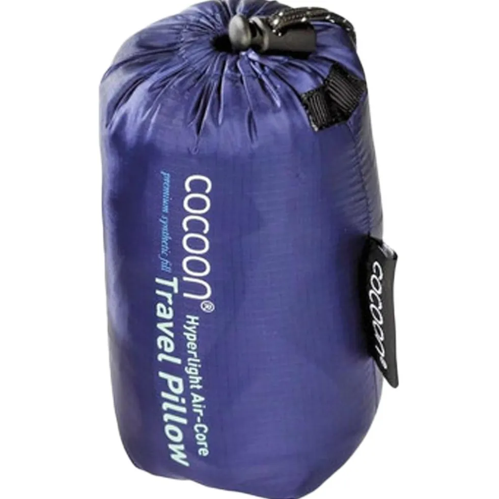 Cuscini Cocoon Air Core Pillow Microlight Black Dark Blue
