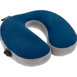 Cuscini Cocoon U-Shaped Neck Pillow Galaxy Blue Grey