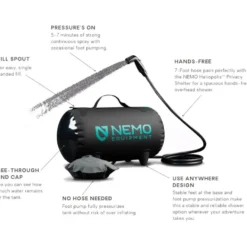Doccia solare Nemo Helio Black